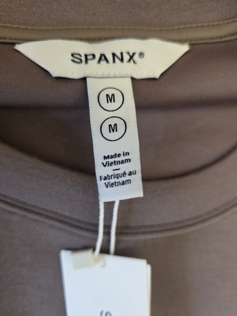 NWT SPANX Air Essentials Dress Smoke Medium - Picture 4 of 7